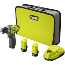 Ryobi Ryobı RCD1201-220S Akülü Vidalama Çift Akülü 12V Li-On 2AH