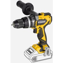 Rtrmax RTX3010B Şarjlı Darbeli Matkap Kömürsüz X-Lion - (Aküsüz)