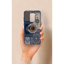 Vip Case Redmi Note 9 Uyumlu Türk Kahvesi ve Kilim Desenli Silikon Kılıf