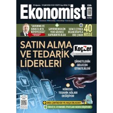 Doğan Burda Dergi Ekonomist Dergi 30 Ağustos - 12 Eylül 2026