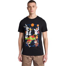 Merchcode Spacejam Erkek T-Shırt MC1130-BLACK