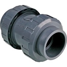 Pimtaş Pvc Yapıştırma Muflu Yaylı Çekvalf 50 mm