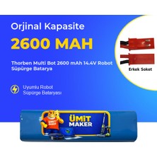 Ümit Maker Thorben Multi Bot 2600 Mah 14.4V Robot Süpürge Batarya