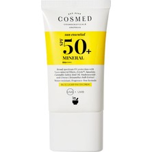 Nacario Cosmed Çok Hassas Ciltler IÇIN%100 Mineral Filtreli SPF50+ Yüz Güneş Kremi - Mineral SPF50+ - 40 ml