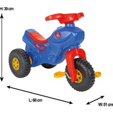 Küçük Hazine 07 175 Nessiworld Black Eagle Pedallı Motorsiklet