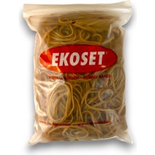 Ekoset 8cm Kalın Kauçuk Paket Lastiği 80MMX3MM 500 Gram
