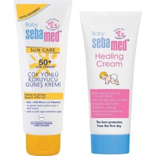 Nacario Sebamed Bebek Güneş Kremi Spf 50 75 ml Bebe Bez Bölgesi Bakım Kremi 50 ml