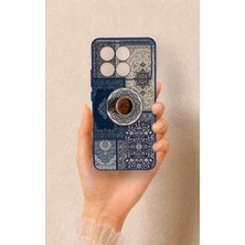 Vip Case Poco X6 Pro Uyumlu Türk Kahvesi ve Kilim Desenli Silikon Kılıf