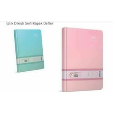 Gıpta Gipta 3305 Thebook Pastels Ip Dikisli Sert Kapak Defter 20X28 Kareli 200 Yaprak