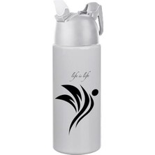 Çetiner Group® Kilitlenebilen Matara Güvenlikli Suluk Sporcu Matarası Spor Su Şişesi Içecek Şişesi 700ML
