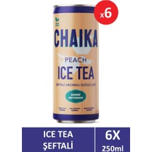 Chaika Şeftali Ice Tea 250 ml x 6 Adet