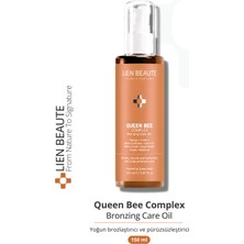 Lien Beaute Kraliçe Arı Yoğun Bronzlaştırıcı Tüy Azaltıcı Pürüzsüzleştirici Işıltı ve Bakım Verici Yağ Ceviz Kabuğu Kakao Beta Karoten Jojoba Havuç Papaya Zerdeçal