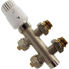 E.c.a. Termostatik H-Tip, Düz Beyaz Radyatör Valfi  Ø16X2 Trv4 - 602120836