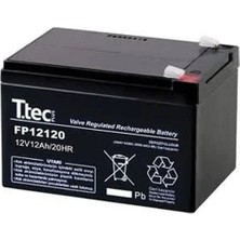 Ttec 12V 12AH Bakımsız Kuru Akü