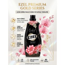 Ezel Premium Konsantre Çamaşır Yumuşatıcı 1.5 L Gold Series Orchid Magic Perfumes - 60 Yıkama