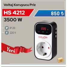 Helios Hs 4212 Voltaj Koruyucu Priz