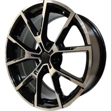 Bk Jant 4 Adet BK-5601 9*18 5*120 ET37 72,6 Black Mack Jant (Takım)