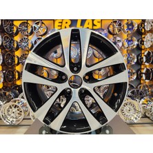 Slk Jant 4 Adet SLK-1265 6,5*16 5*112 ET45 57,1 Black Mack Jant (Takım)