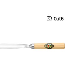 Kirschen 3106018 Düz Oluklu Ağız Oyma Iskarpela Cut6 - 18MM