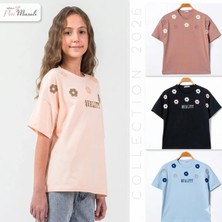 Peri Masalı Kız Çocuk Tişört 11 Yaş - Kahverengi