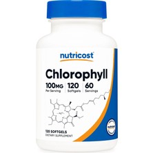 Nutricost Chlorophyll (100MG) 120 Softgels - Gluten-Free, 60 Servings