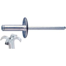 St. Morritz Bralo Geniş Kafa Ahtapot Papatya Aluminyum Perçin 4.8X21 mm ( 200 Adet ) - Made In Spain