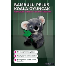 Sepetopia Yumuşacık Bambulu Peluş Koala Oyuncak 30 cm Uzunluk Sevimli Uyku Arkadaşı BX-313548