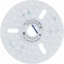 Gümrük Bey 22W 6.3'' LED Tavan Fan Işık Kiti Beyaz – AC230V 50Hz