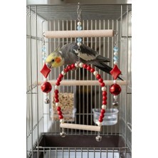 Mivra Pets Sultan Papağanı Oyuncağı Kafes Oyuncağı Kafes Aksesuarı