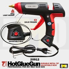 Zmo Technik Sıcak Mum Silikon Tabancası V2 150W Isı Ayarlı (Büyük)