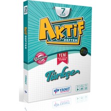 Yanıt Yayınları Yanıt 7. Sınıf Türkçe Aktif Defter-Yeni