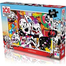 NW NessiWorld Nessiworld Dalmatian 100 Parça Puzzle