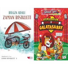 Can Yayınları Zaman Bisikleti 1 (Bilgin Adalı) ve Adımız Aslan Işimiz Destan - Galatasaray
