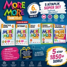 Kurmay More And More 6. Sınıf Fame English Practice 5'li Ingilizce Set – 2026-2027 Yeni Baskı | 5 Kitap