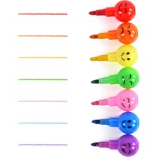 4'lü Emojili Yumurtlayan Boya Kalemi Seti