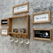 St. Morritz Gerçek Ahşap Kahve Köşesi