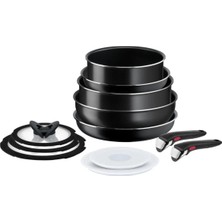 St. Morritz Titanyum Ingenio Simple Cook 1x Büyük Set - 12 Parça