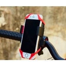 NW NessiWorld Lastik Destekli Standlı Bisiklet Telefon Tutucu