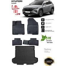 Alberto Rossi Hyundai Tucson 2026 Araca Özel 3D Paspas ve 3D Bagaj Havuzu