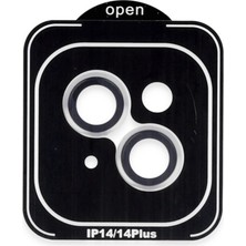 Zamerya Joko Iphone 14 Pvd Metal Kamera Lens - Gümüş