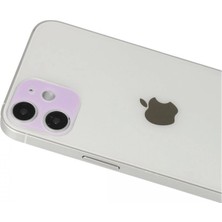Zamerya Iphone 12 Rainbow Kamera Lens Koruma Cam - Mor
