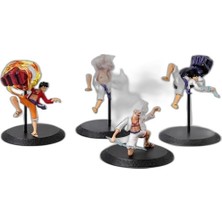 Zamerya Anime One Piece Luffy Figürü 4'lü Set  ALK5275