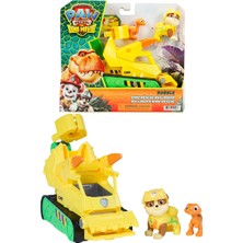 Paw Patrol The Dino Movie Rubble Figürü ve Kurtarma Aracı