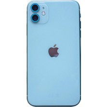 Zamerya Iphone 11 Neon Fosforlu Kamera Lens - Mavi
