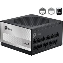 MSI Msı Pro A850PL Pcıe5 80+Platınum 850W Power Supply