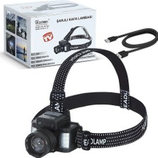 Zamerya Sensörlü Cree Tg LED  Şarjlı Kafa Lambası  WT-625