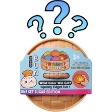 OEM Dumpling Squishy Unicorn Sürpriz Simli Renkli Çin Mantısı