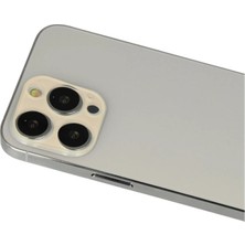 Zamerya Iphone 12 Pro Rainbow Kamera Lens Koruma Cam - Gold