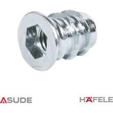 Hafele Dübel zamak galvaniz havşa başlı M6x13mm  100 adet