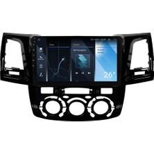 Carvocal Toyota Hilux Android Multimedya Sistemi (2006-2014) CRV-4784XA Manuel Klima
